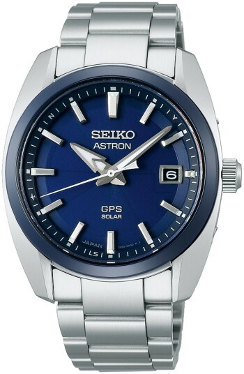Seiko Herreklokke SSJ003J1 Astron Blå/Stål Ø39 mm