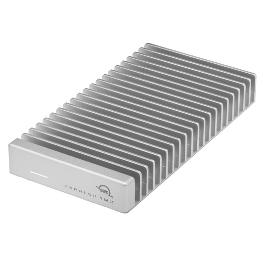 OWC Express 1M2 1TB USB4 Ekstern SSD med Thunderbolt Sølv