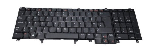 Dell - Erstatningstastatur For Bærbar Pc - Storbritannia