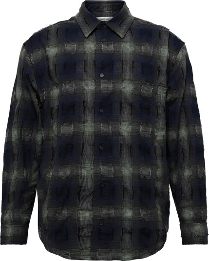WOOD WOOD Wwcarter Shirt 25451   Navy   M