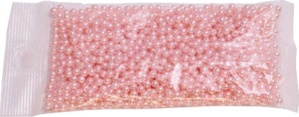 Voksperler 4 mm 30 g Lys Rød