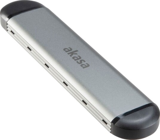 Akasa AK-ENU3M2-04 NVMe M.2 SSD kabinett USB-C Grå