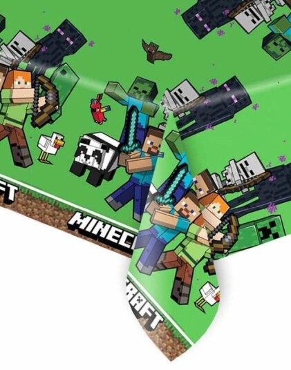 Plastduk180x120 cMinecraft Party