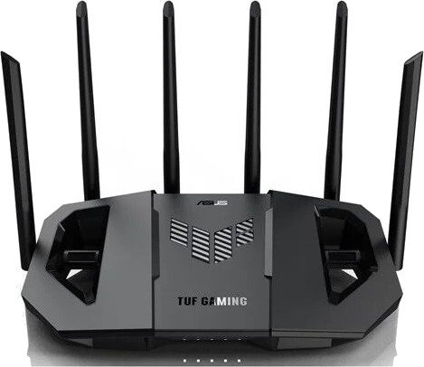 ASUS TUF Gaming BE6500 Wi-Fi 7 4-Port Switch 2.5GbE Wireless Router 90IG0920-MO9C00