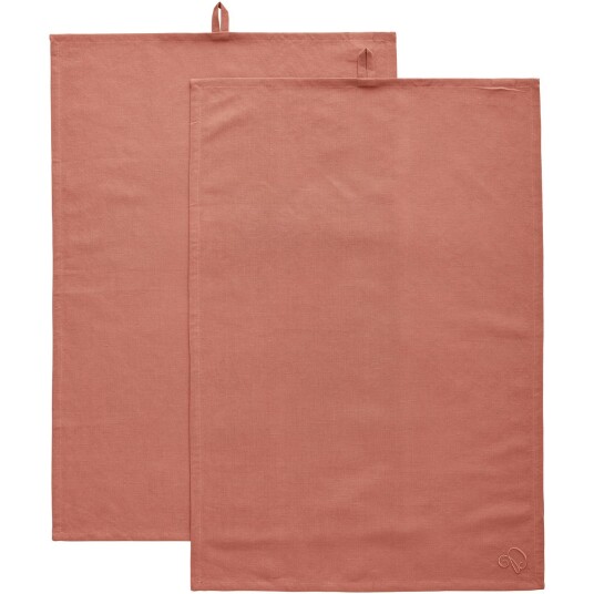 Decotique Sienna Kjøkkenhåndkle 50x70 cm 2 pk Rosa