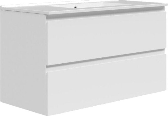 Alterna Pro Møbelpakke - Servantskap med Servant Hvit Matt / 100cm