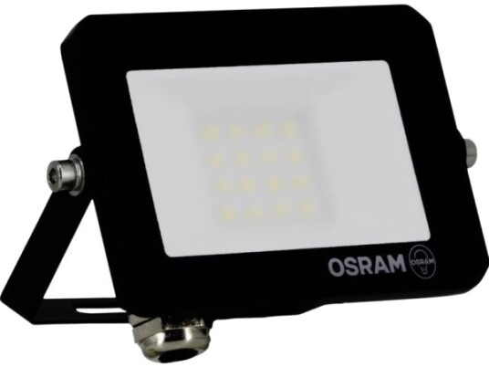 Gtv Lyskaster Fl Lux 20W 840 Ip65 Bk Eue Osram