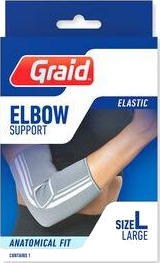 Graid Elastisk Albuestøtte L - 1 stk