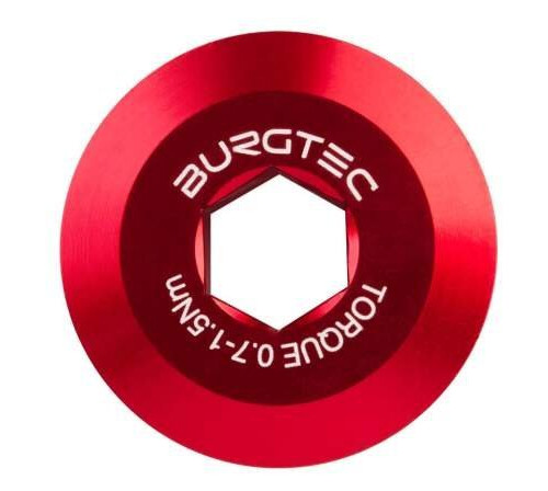 Burgtec Shimano Crank Boltrace red Burgtec Shimano Crank Boltrace red