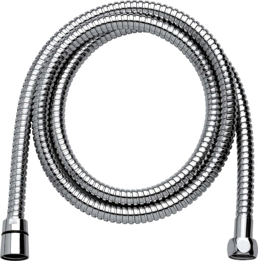 Damixa Dusjslange Metall 150-175cm 1/2"X1/2"Krom / 150cm