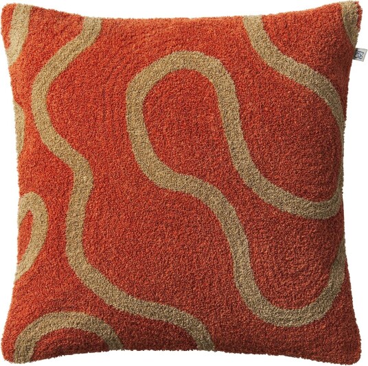 Chhatwal & Jonsson Swati putetrekk 50x50 cm Apricot orange-sand