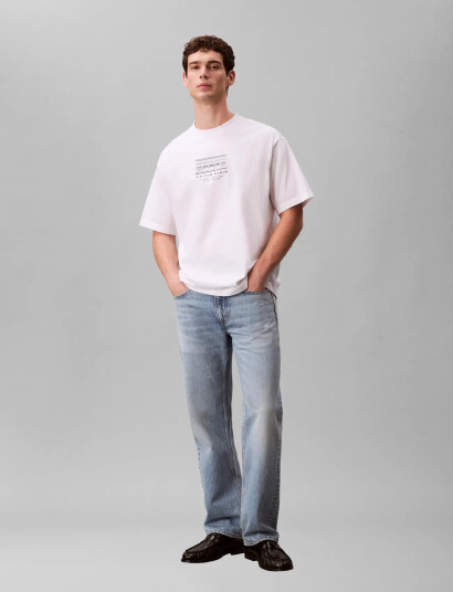 Calvin Klein Jeans 16S March Graphic Seasonal Fashi   White   XXL