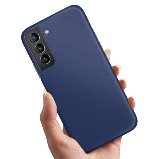 Samsung Galaxy S21 - Deksel/Mobildeksel Mørkblå Dark blue