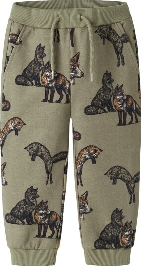 Name It Joggebukse - NmmOrell - Mermaid - Name It - 1½ år (86) - Joggebukse Armygrønn Grønn