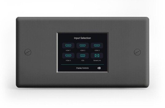 WYRESTORM TS-280-EU, 2.8"" Serial Control, Color Touch Display, 2-Gang