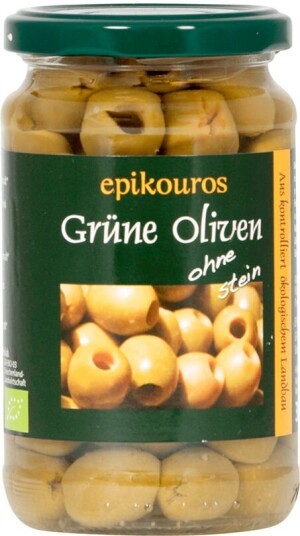 Rømer Oliven Grønne uten sten Gresk Ø 315g Rømer Oliven Grønne uten sten Gresk Ø 315g