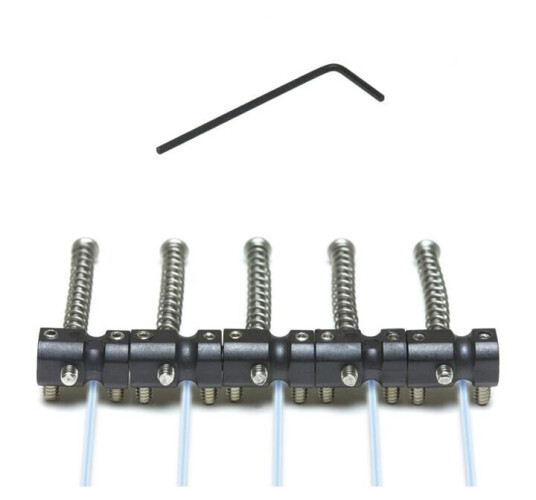 Graph Tech Ghost Pn-8315-00 - 5-String P/j Bass Style Saddle Pickups, 2 13/32"