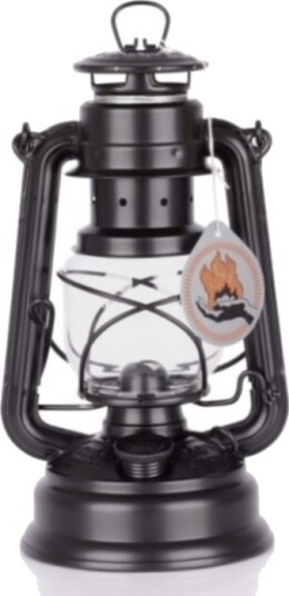 Feuerhand Hurricane Lantern Black 276 OneSize, Jet Black
