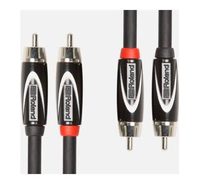 Roland Rcc-10-2r2r 3m Interconnect Cable Dual Rca-Rca Roland Rcc-10-2r2r 3m Interconnect Cable Dual Rca-Rca