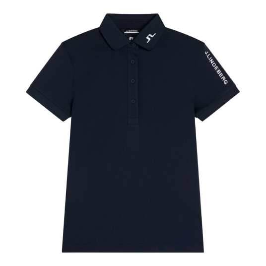 J . Lindeberg Tour Tech Pique Dame Navy Xl