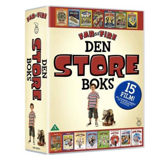 Far Til Fire Den Store Boksen 15 Disc DVD Far Til Fire Den Store Boksen 15 Disc DVD