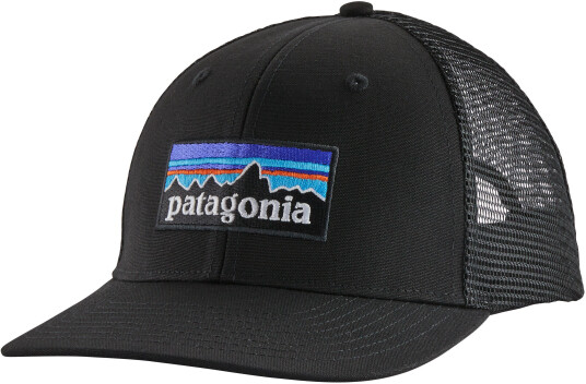 Patagonia P-6 Logo Lopro Trucker Hat Blk/Black OS