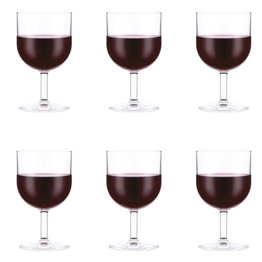 Bodum Oktett r?dvinsglass 6-stk. 25 cl