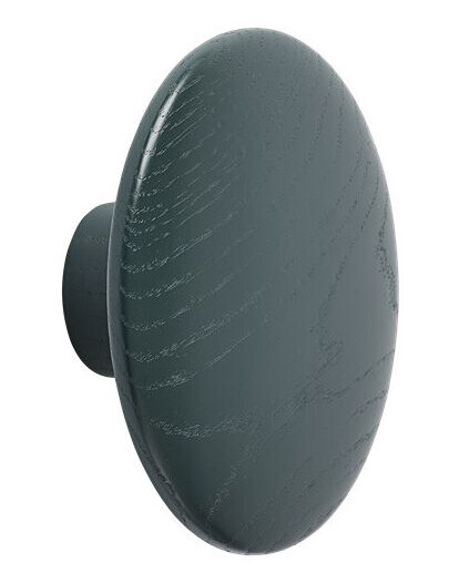 Muuto The Dots klesknagg dark green Medium Muuto The Dots klesknagg dark green Medium