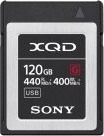 Sony G-Series QD-G120F - Flashminnekort - 120 GB - XQD Sony G-Series QD-G120F - Flashminnekort - 120 GB - XQD