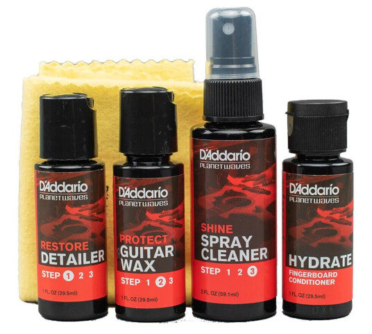 D'Addario Pw-Gcb-01 Instrument Care Bundle