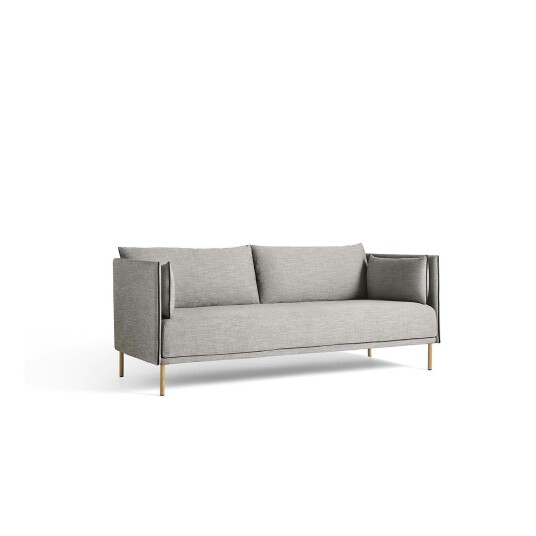 Hay Silhouette 2 Seter Sofa Oljet Eik / Ruskin 33 Nori
