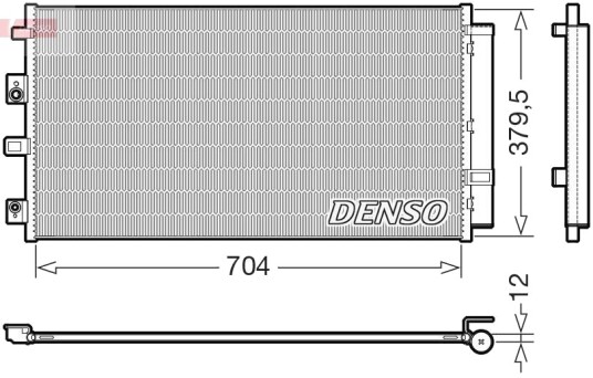 DENSO DCN10065 Kondensator, klimaanlegg DENSO DCN10065 Kondensator, klimaanlegg
