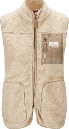 Amundsen Sports Heroes Wool Fleece Vest Dame Natural M