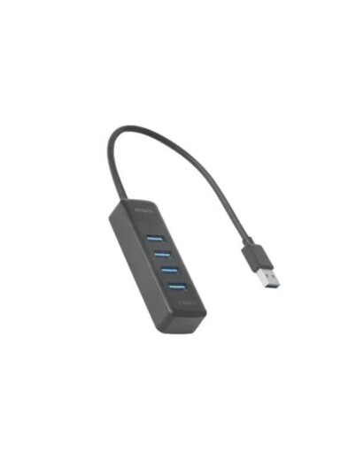 Deltaco hub 4 ports USB hub 4 porter Svart UH 734 Deltaco hub 4 ports USB hub 4 porter Svart UH 734