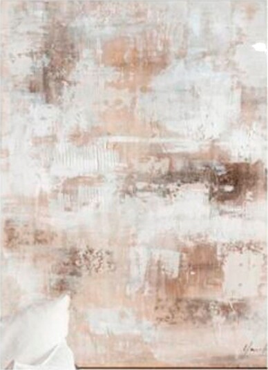 Zelected by HouzeInnrammet lerret Fading CloudsBrunBilder & skilt