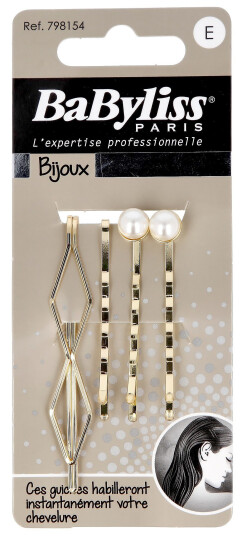 BaByliss Paris Accessories Hairpins Pearls 4 pcs BaByliss Paris Accessories Hairpins Pearls 4 pcs
