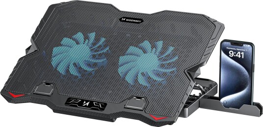 Wozinsky WDCX-015 StormPad RGB Kjølestativ for laptop 9-15,6" Svart Wozinsky WDCX-015 StormPad RGB Kjølestativ for laptop 9-15,6" Svart