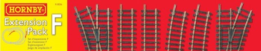 Hornby Track Extension Pack F Hornby Track Extension Pack F