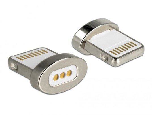 Delock Magnetisk Lightning Adapter 8-pinners Hankjønn Delock Magnetisk Lightning Adapter 8-pinners Hankjønn