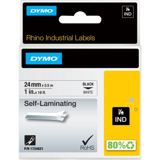 DYMO Rhino Tape selv-laminerende 24mm