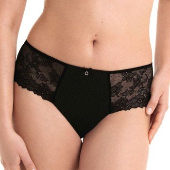 Rosa Faia Truser Eloise Shorty With Lace Svart nylon 42 Dame
