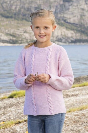 Viking Garn 1612 05 Malva Genser