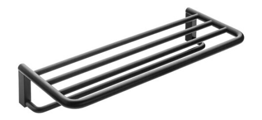 Laufen Nixie hylle 60x25 cm matt sort