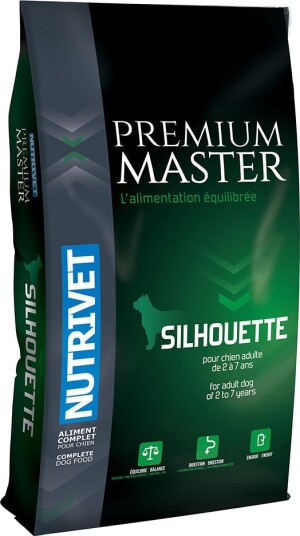 Nutrivet Tørrfôr Premium Master Silhouette 15 kg Nutrivet Tørrfôr Premium Master Silhouette 15 kg