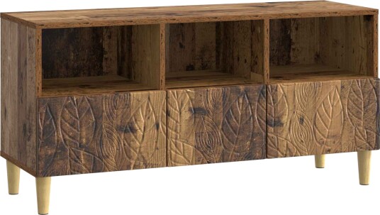 TV skap 102 x 34,5 x 50 cm Gammelt tre Konstruert tre TV skap 102 x 34,5 x 50 cm Gammelt tre Konstruert tre