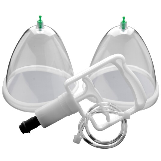 Size Matters Breast Cupping System - Klar - Klar