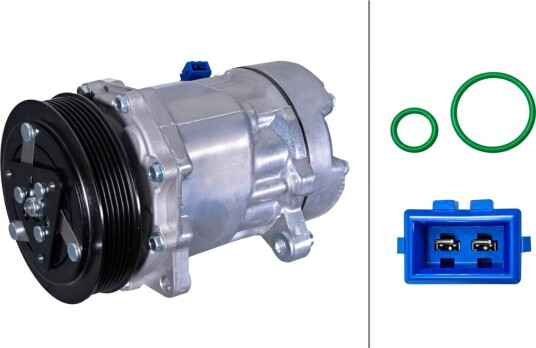 HELLA 8FK 366 201-001 AC-kompressor HELLA 8FK 366 201-001 AC-kompressor
