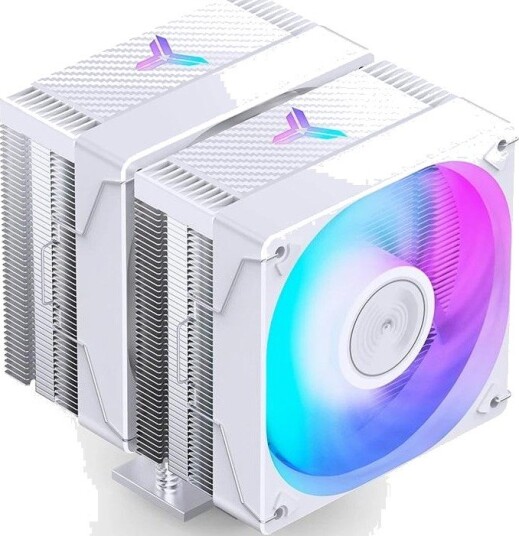 Jonsbo CR-3000E Dual-Tower ARGB CPU Cooler 260W TDP White