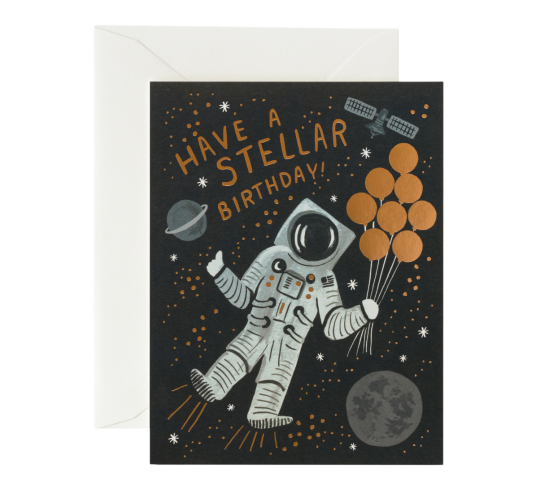 Rifle Paper Co. Kort Stellar Birthday