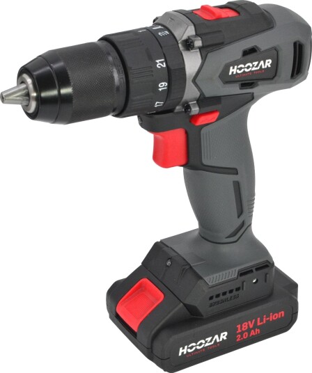 Hoozar Slagskrutrekker CD20BLT 18 v, 1 × 2.0 ah, 45 nm (Børsteløs)